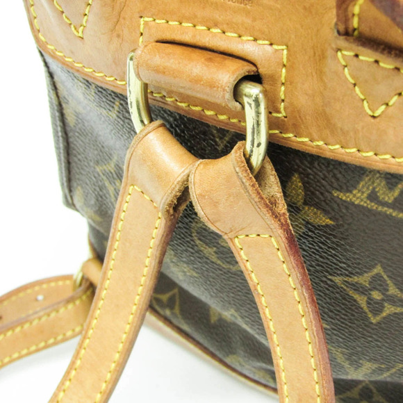 LOUIS VUITTON Authentic Brown Monogram Backpack main image 6